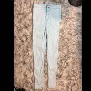 Blue Hollister jeans